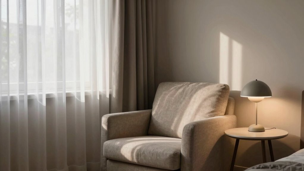 glare free adjustable lighting setup