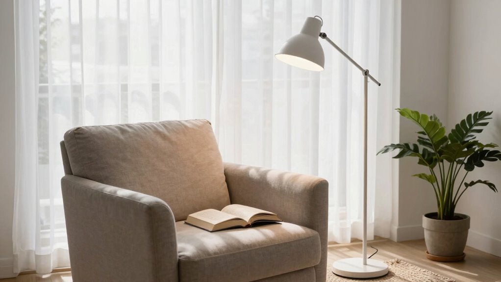 glare free adjustable natural lighting
