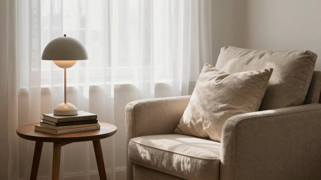 glare free warm adjustable lighting