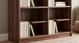 hardcover bookcase depth considerations