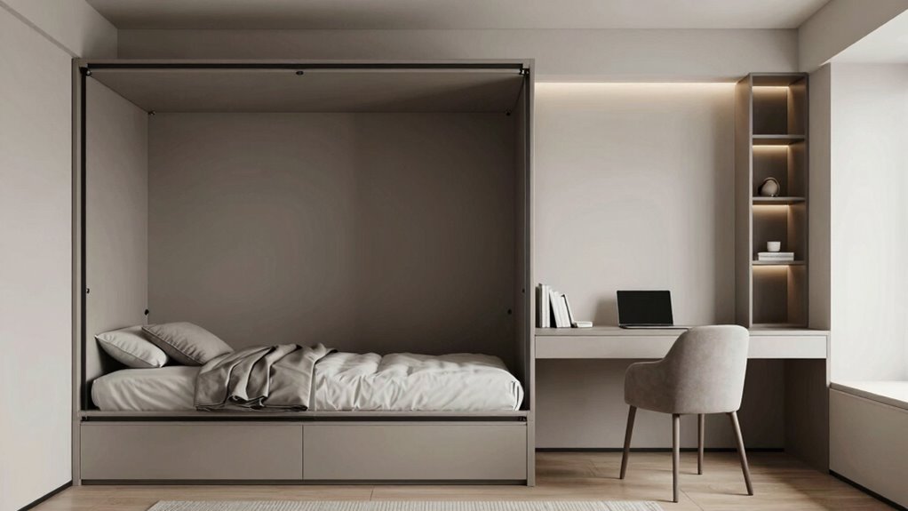 hidden multi functional smart storage