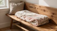 hidden storage for blankets