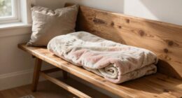hidden storage for blankets