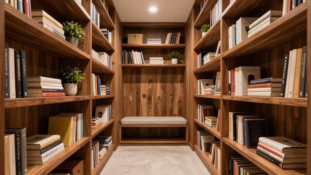 hidden storage for hallways