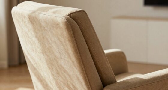 ideal reading chair angle