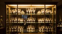 illuminated showcase elegance