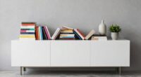 inadequate space for books