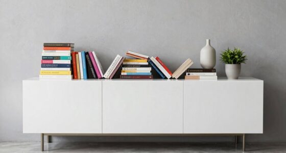 inadequate space for books