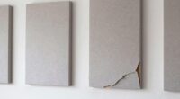 incorrect acoustic panel placement