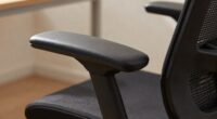 incorrect armrest height