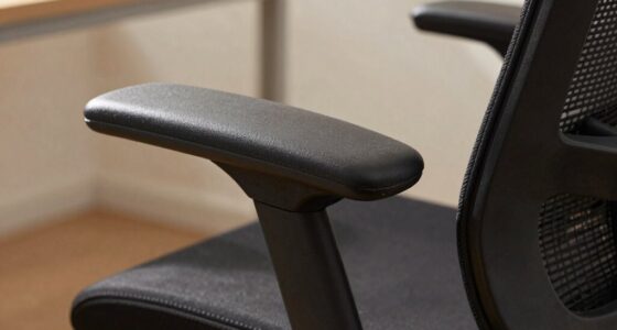 incorrect armrest height