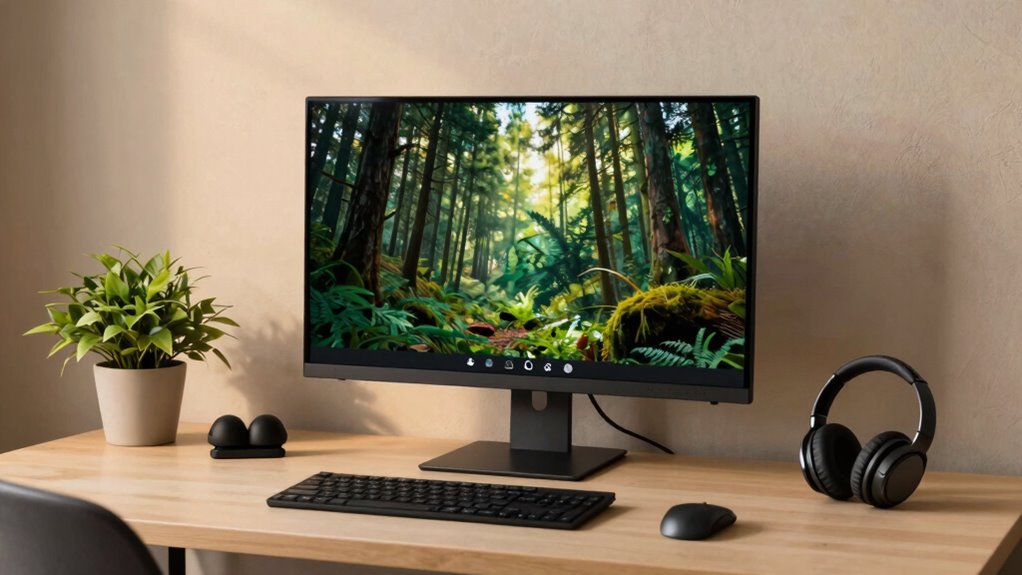 keep backgrounds simple and professional