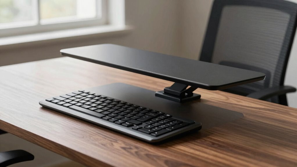 keyboard tray advantages disadvantages