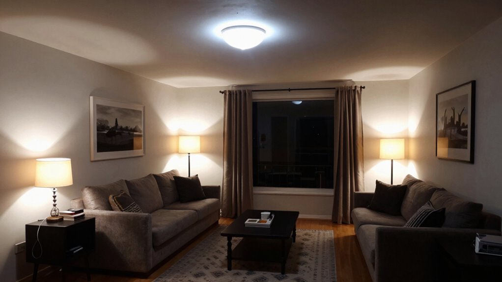 layered balanced lighting design