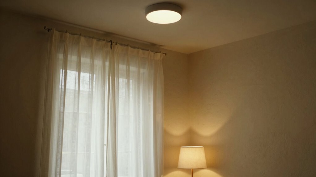 layered lighting enhances space