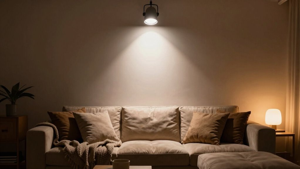 layered warm adjustable lighting