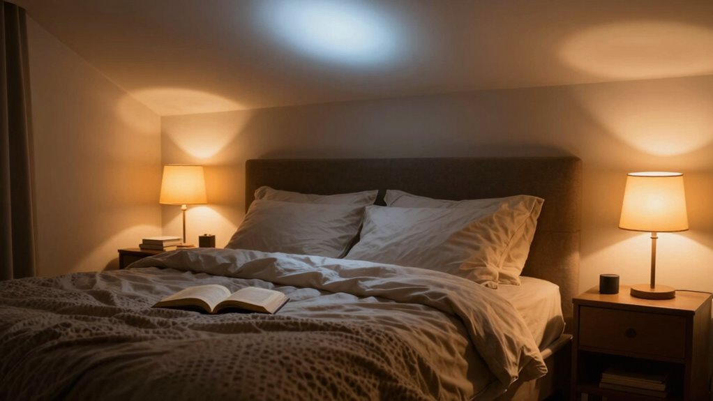 layered warm lighting ambiance