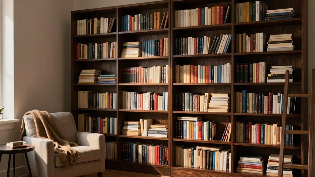 matching shelves to decor