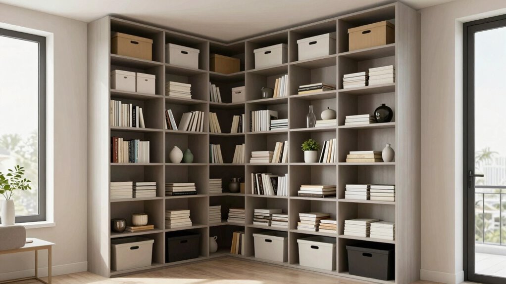 maximize vertical storage space