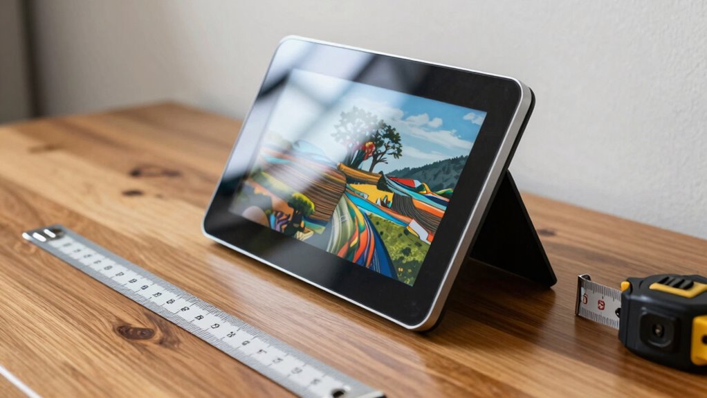 measuring frame dimensions accurately