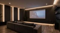 media room lighting zones