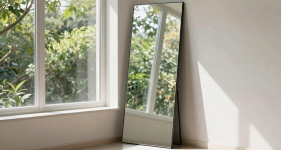 mirror placement opposite windows