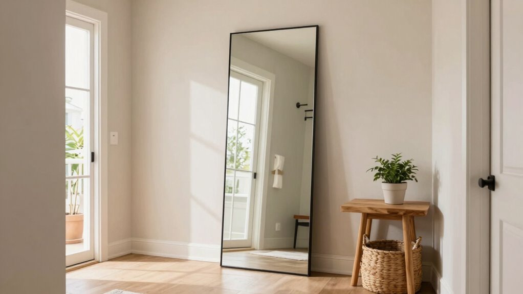 mirror size and style