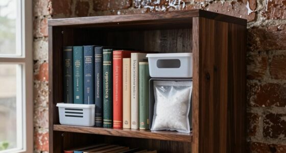 moisture resistant book storage