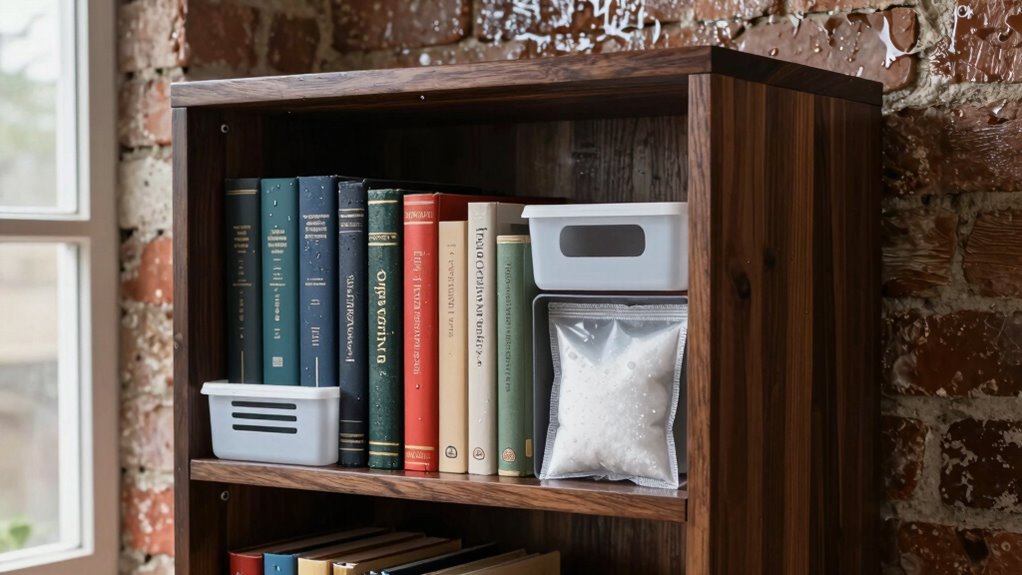 moisture resistant book storage