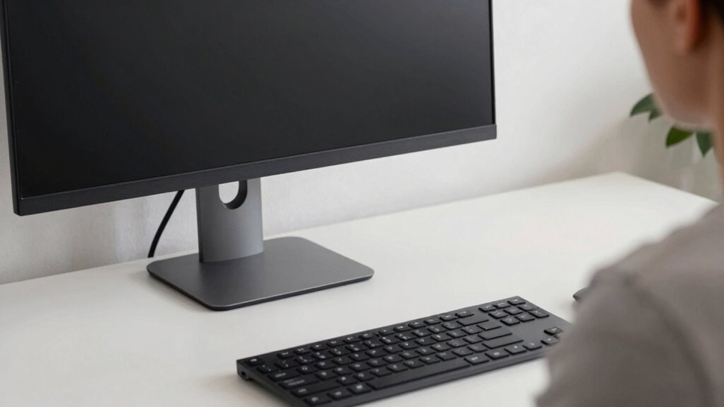 monitor height and posture
