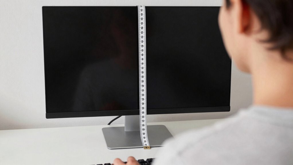monitor height for comfort