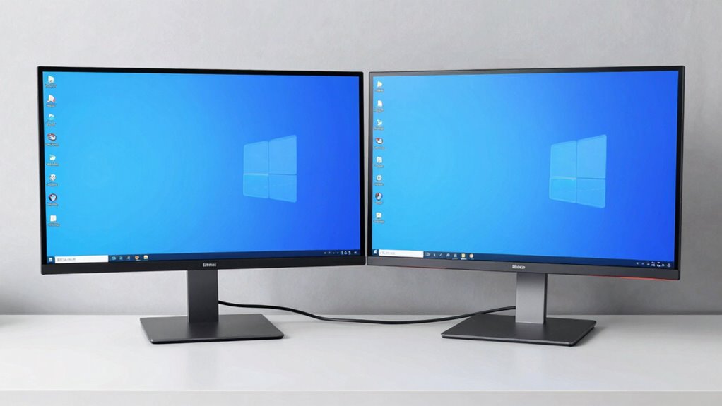 monitor size and placement