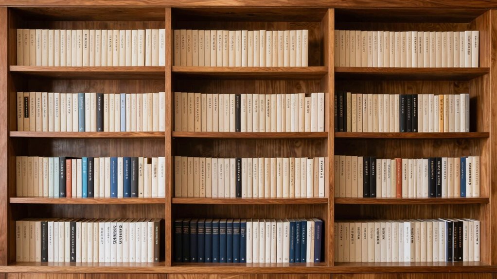 optimal book shelf organization