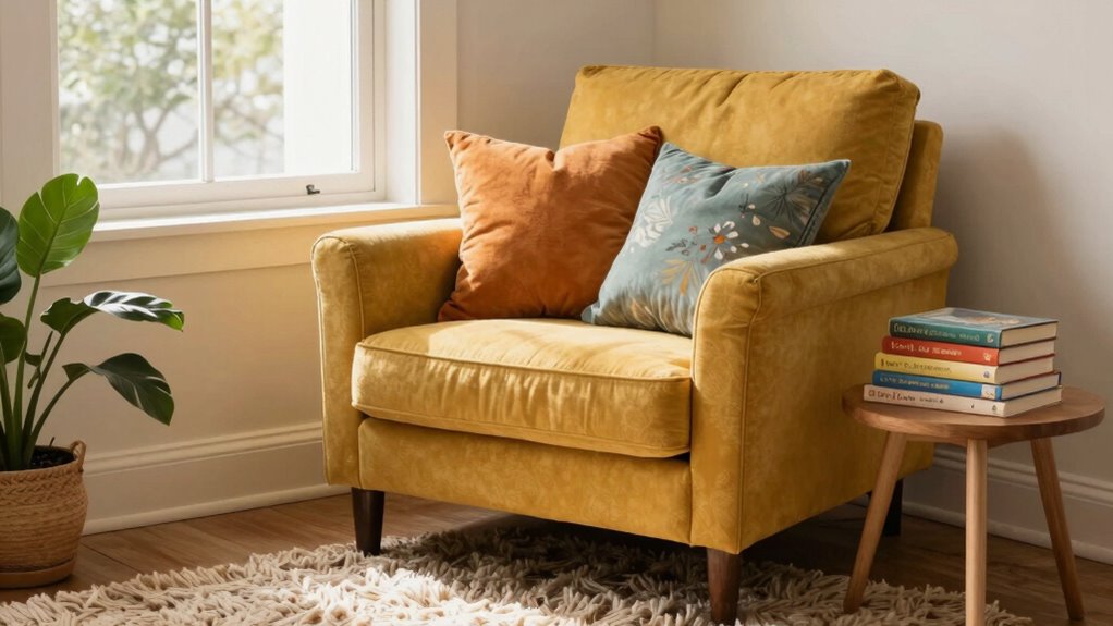 optimal cozy reading space