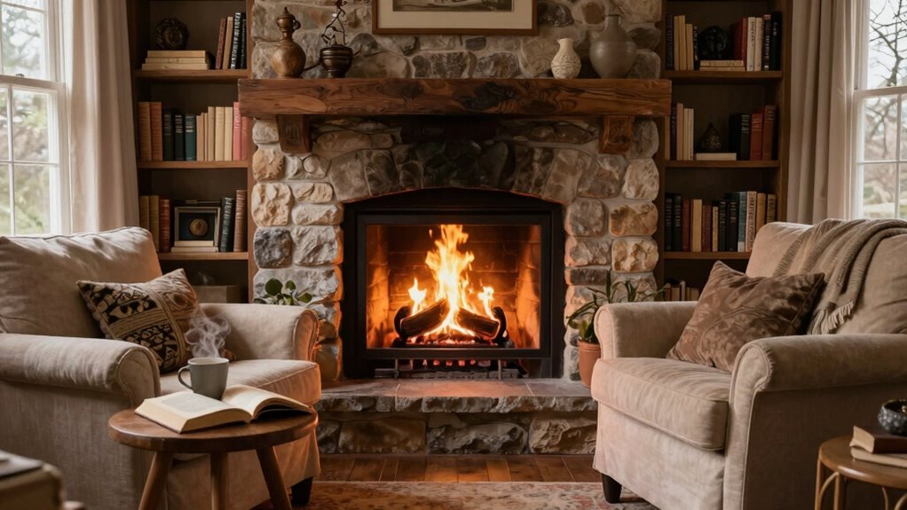 optimal cozy reading spot