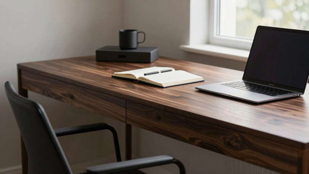 optimal desk depth for comfort