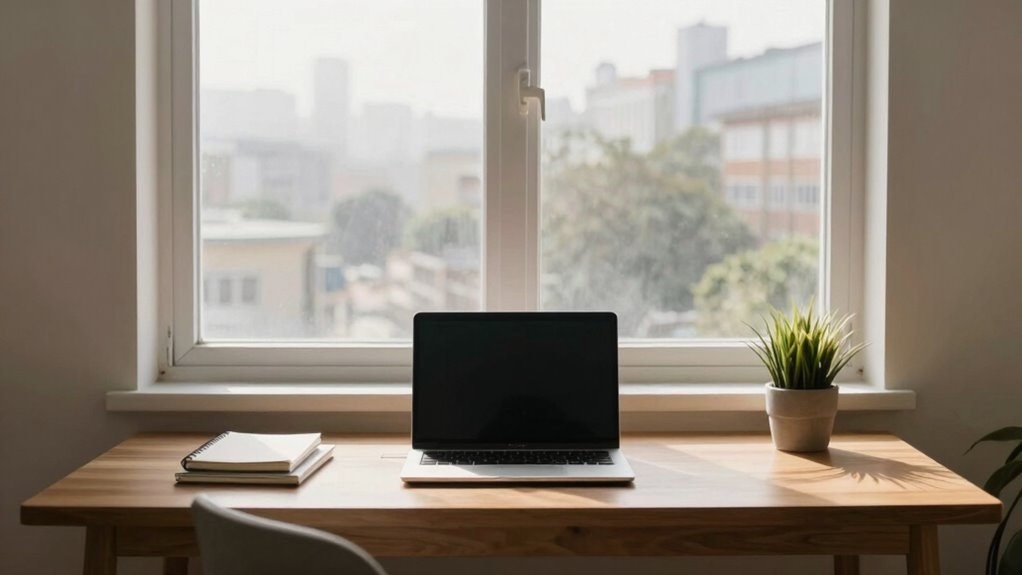 optimal desk positioning and ergonomics