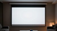 optimal home projector ratios