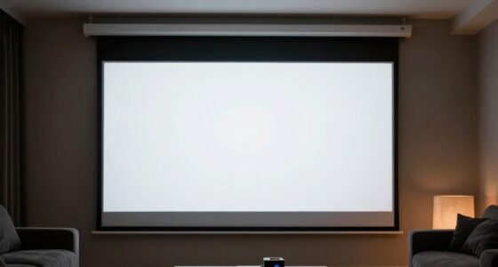 optimal home projector ratios
