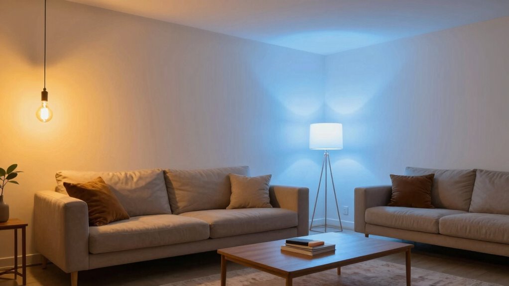 optimal lighting for rooms