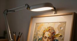 optimal picture light positioning