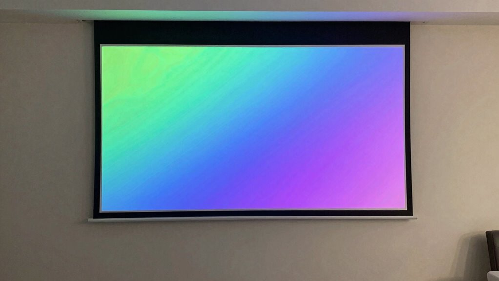 optimal screen size and calibration