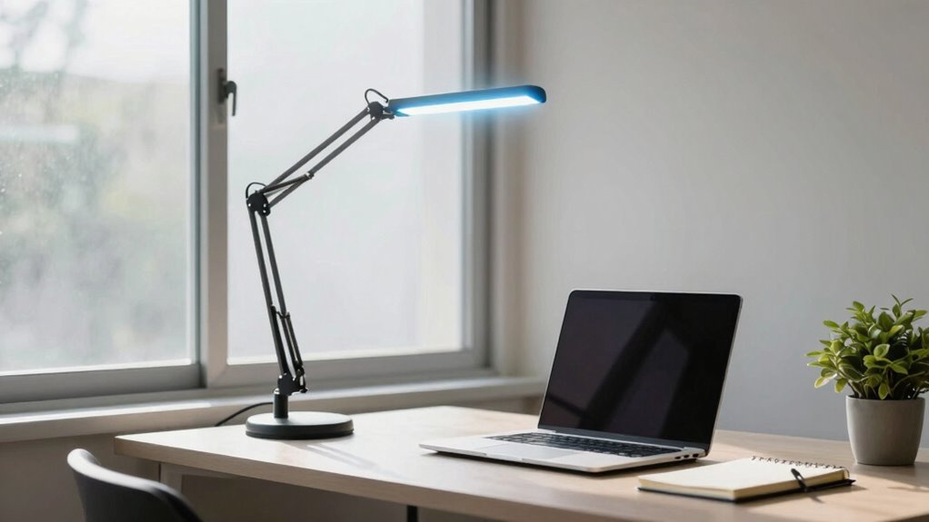 optimal workspace lighting placement