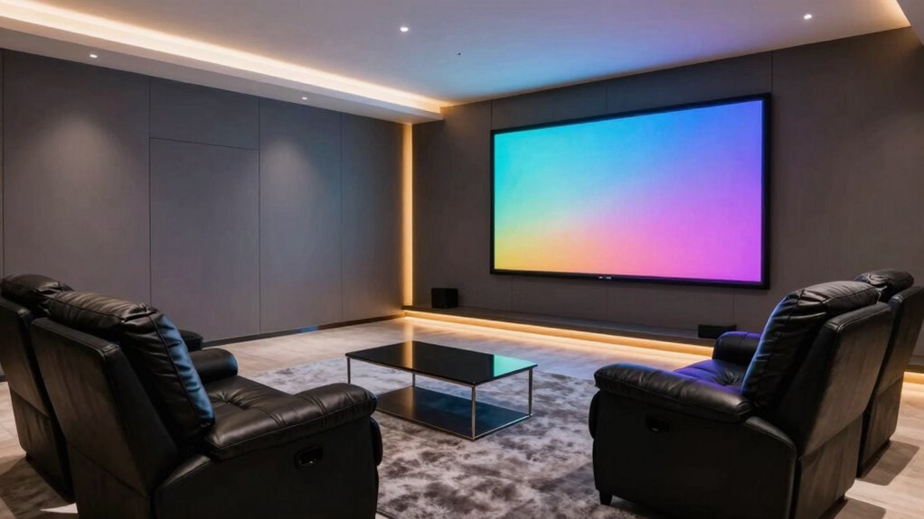 optimize viewing and audio setup