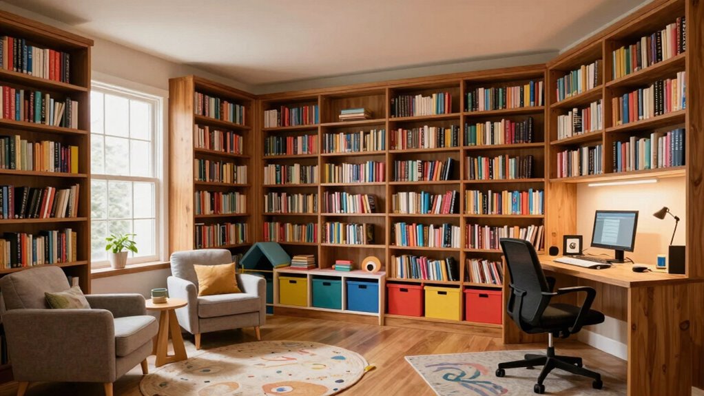 optimized organized family library