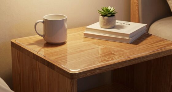 optimized side table surface