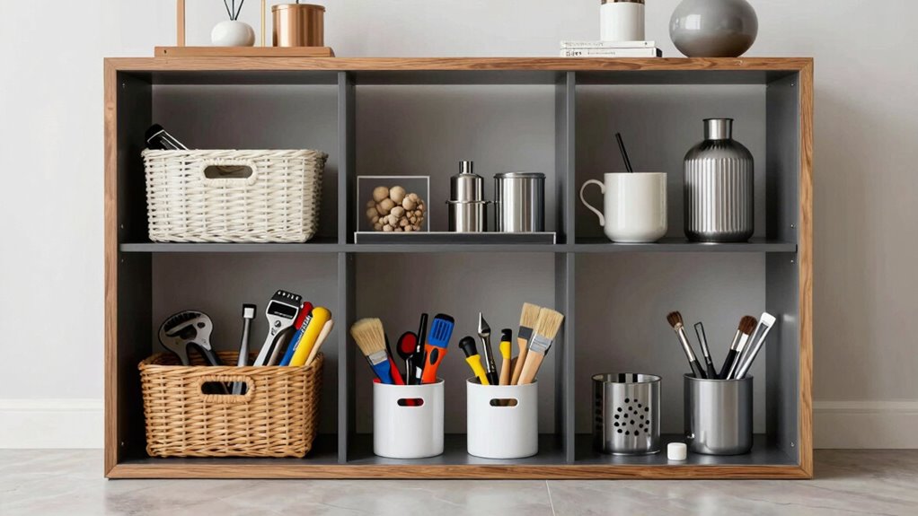 organize clean label accessorize
