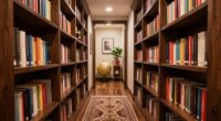 organized inviting home library
