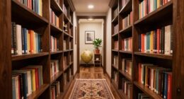 organized inviting home library