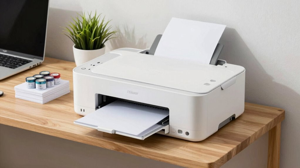 organized printer supplies management